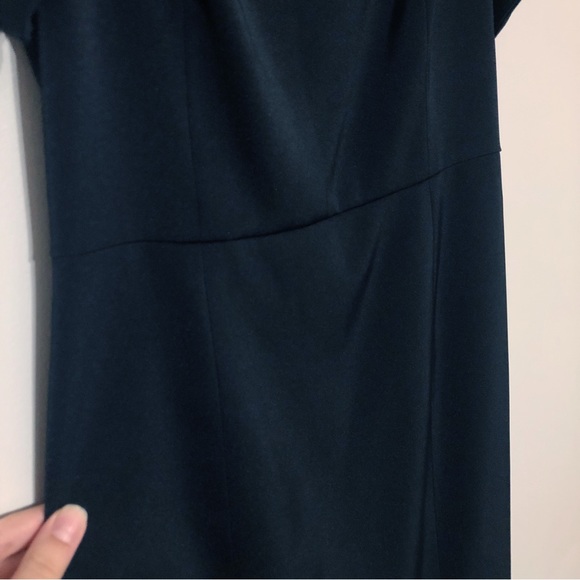 Rebecca‎ Minkoff Cairo Cold Shoulder Black Midi Dress - Picture 4 of 10
